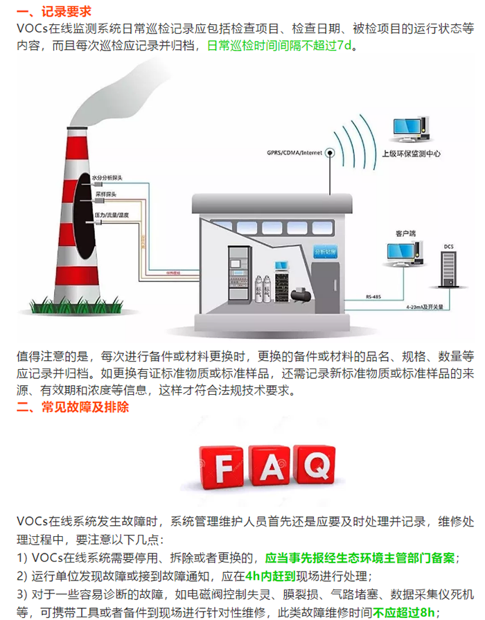 VOCs在線監(jiān)測(cè)系統(tǒng)日常運(yùn)行管理要求如何？